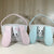 Plush Velour Easter Basket with Floppy Ears - NEW STYLE - Little Blanks, LLC