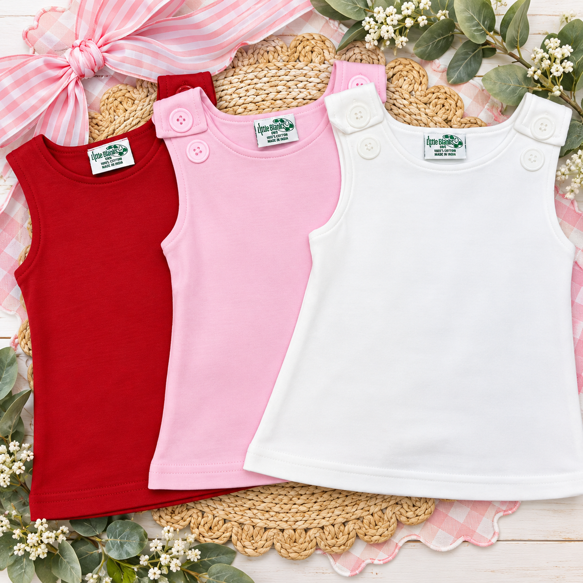 Girls Overall Dress - NEW COLORS ADDED