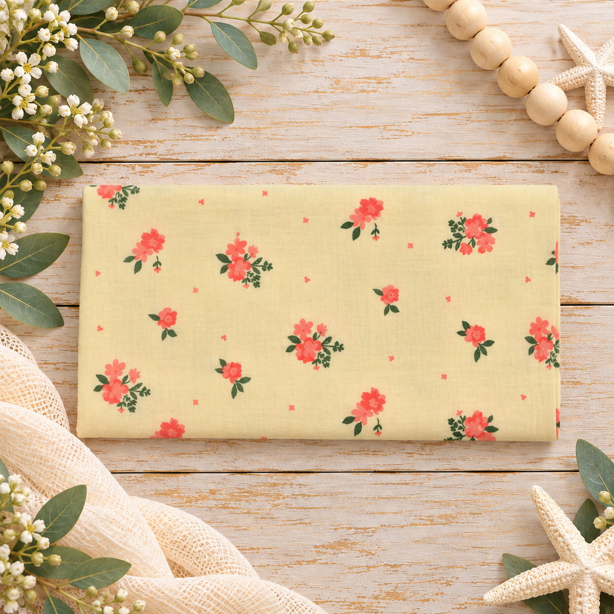 Little Prints Floral Fat Quarters - Little Blanks