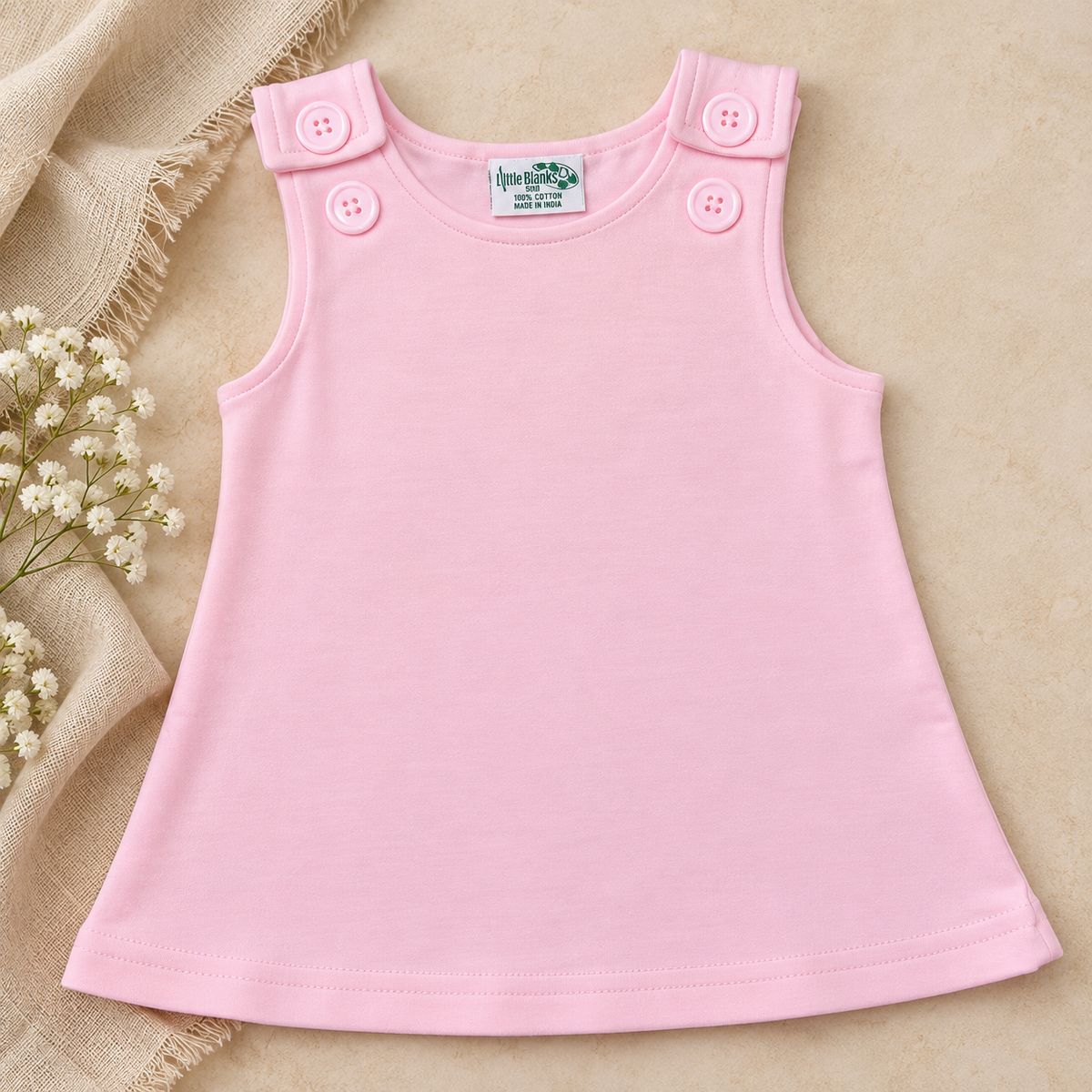 Girls Overall Dress - NEW COLORS ADDED