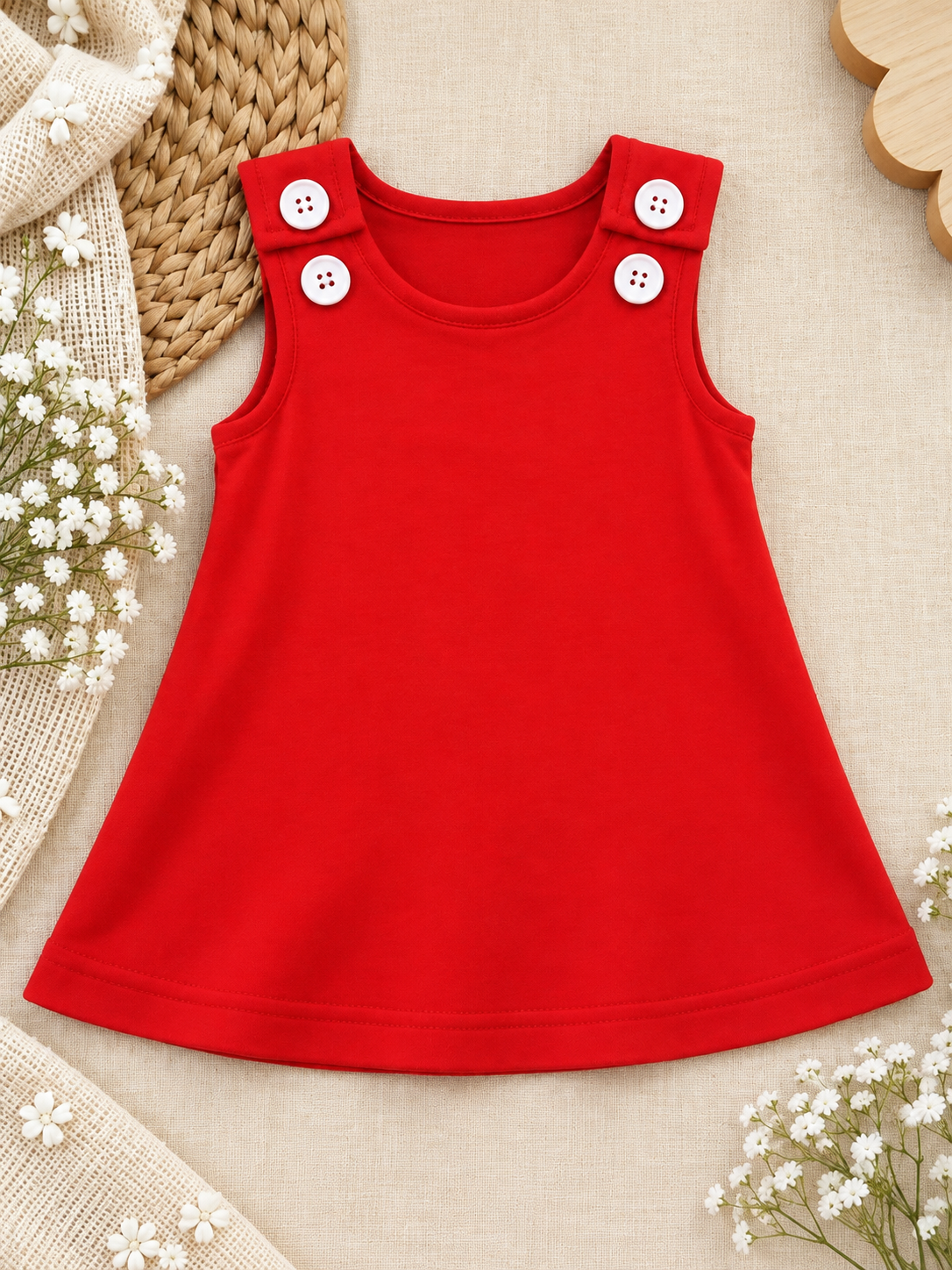 Girls Overall Dress - NEW COLORS ADDED