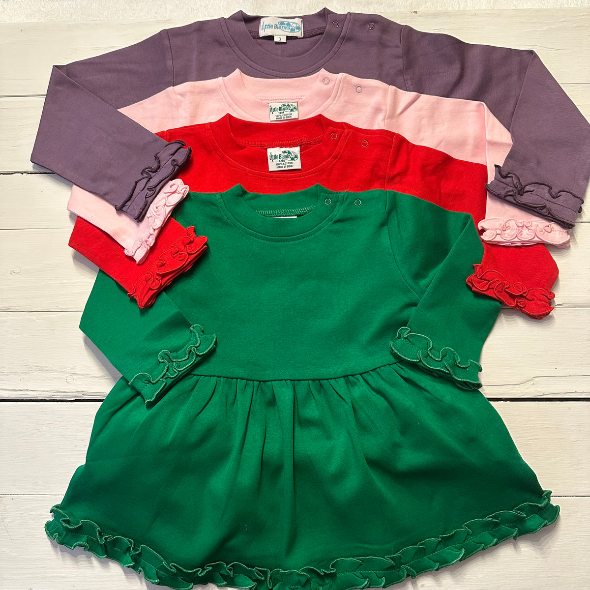 Girls Long Sleeve Dress or Long Shirt