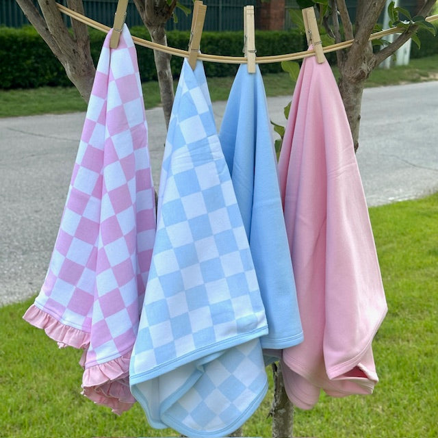 Baby Blankets 100% Cotton - Little Blanks