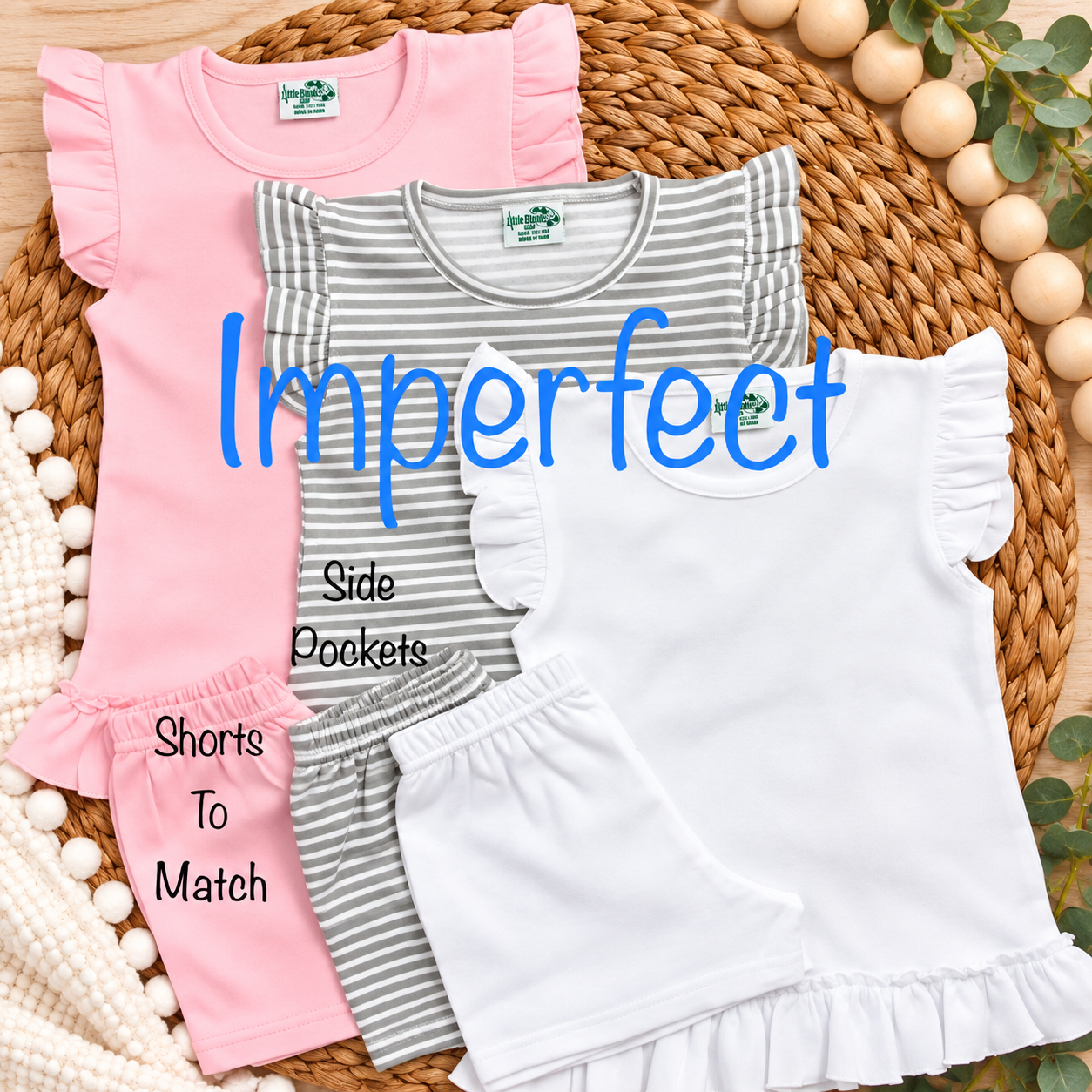 Imperfect Girls Pocket Dress