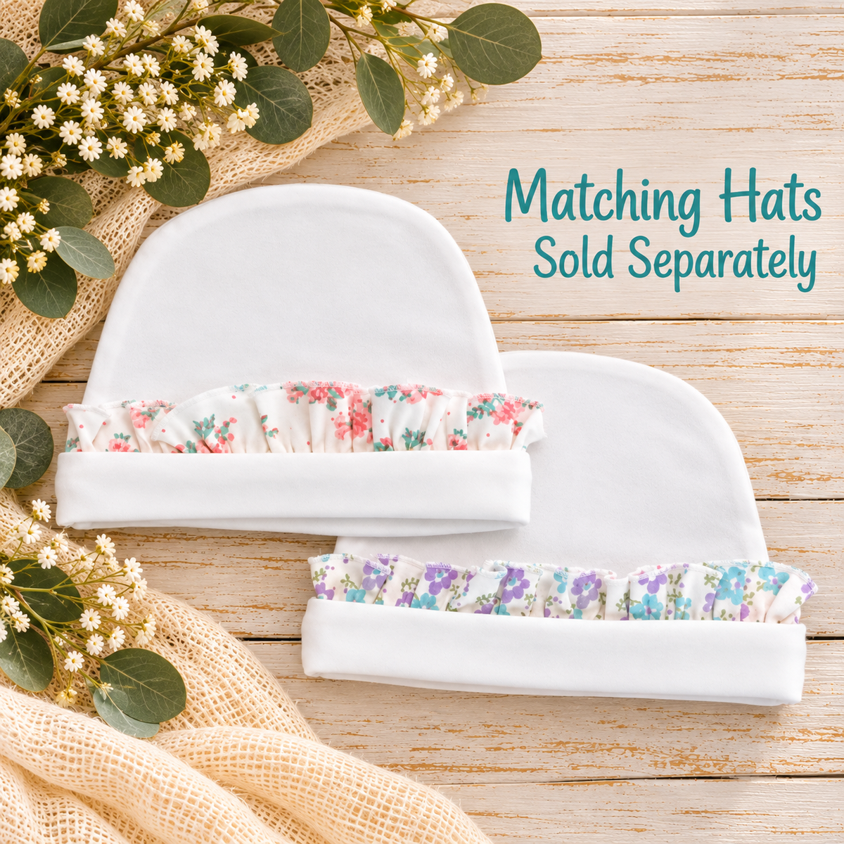 Girls Pink &amp; Purple Floral &amp; Pink Polka Dot Splitz! with Applique Swatch