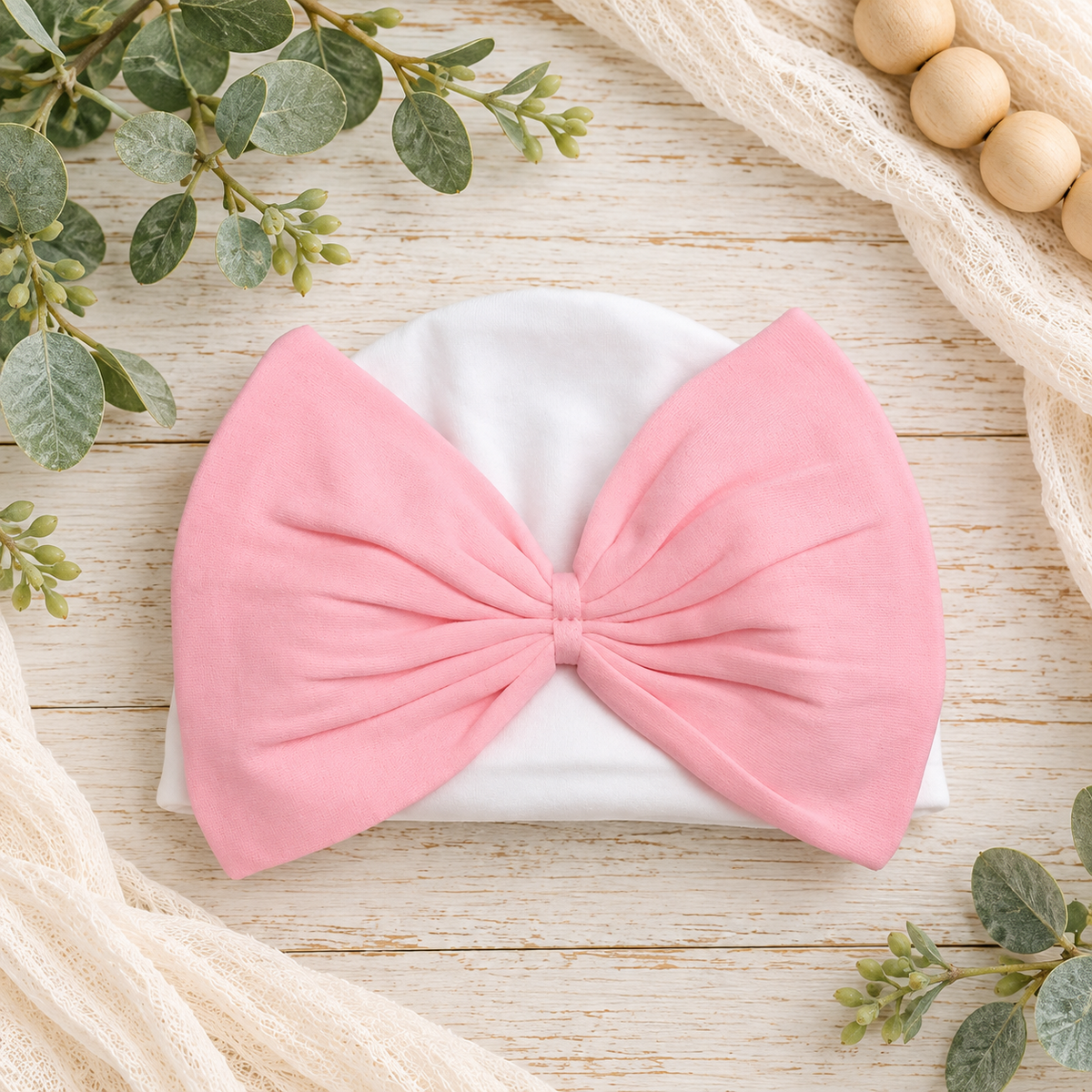 Big Bow Beanie Hats