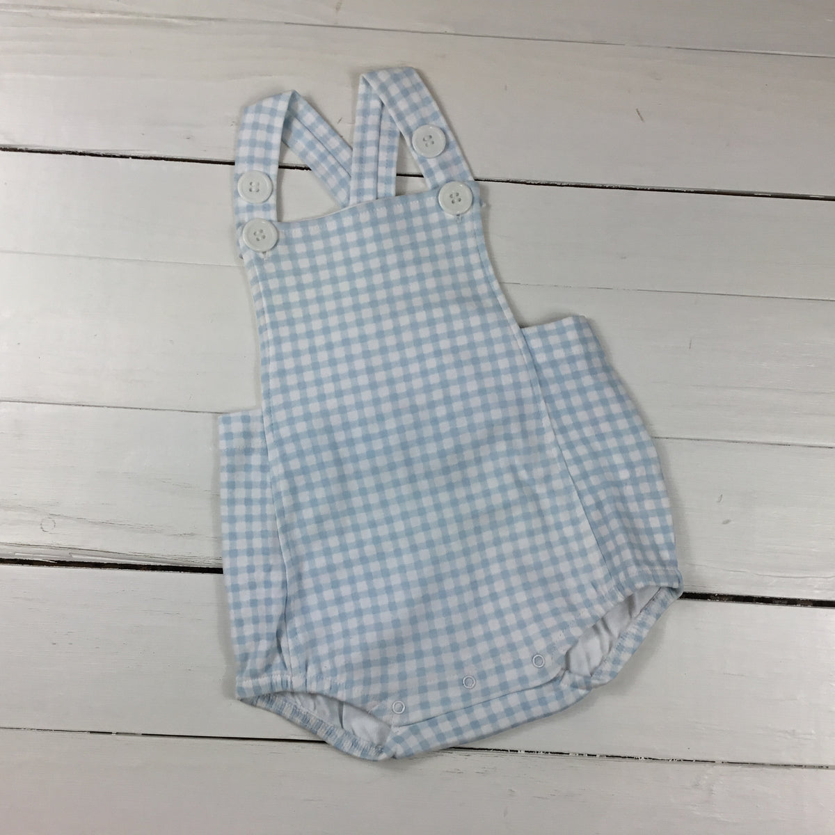 Boys Bubble Romper - Little Blanks
