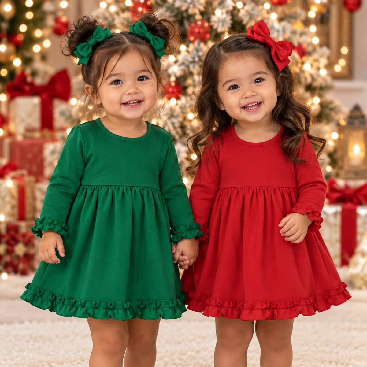 Girls Long Sleeve Dress or Long Shirt