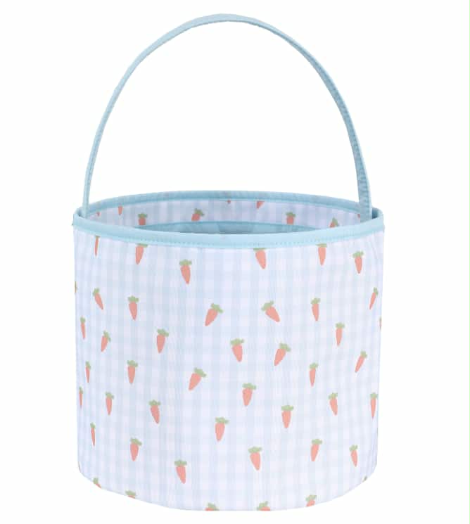 Easter Baskets Plaid and Easter Print