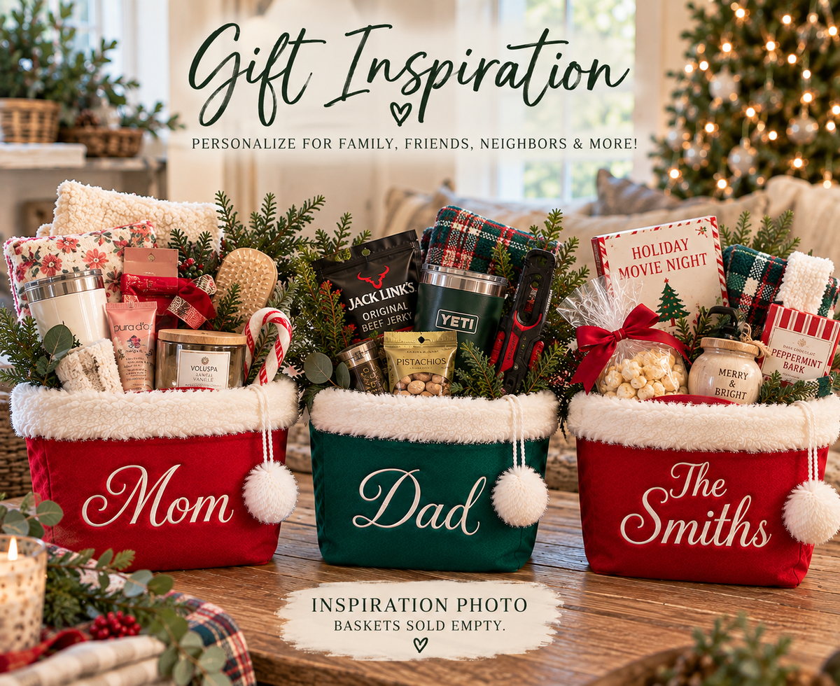 Boutique Style Christmas Gift Bag/Tote