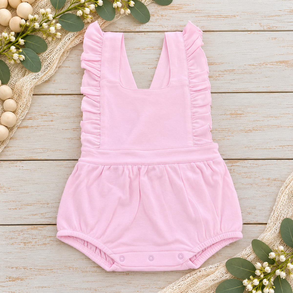 Girls Bubble Romper