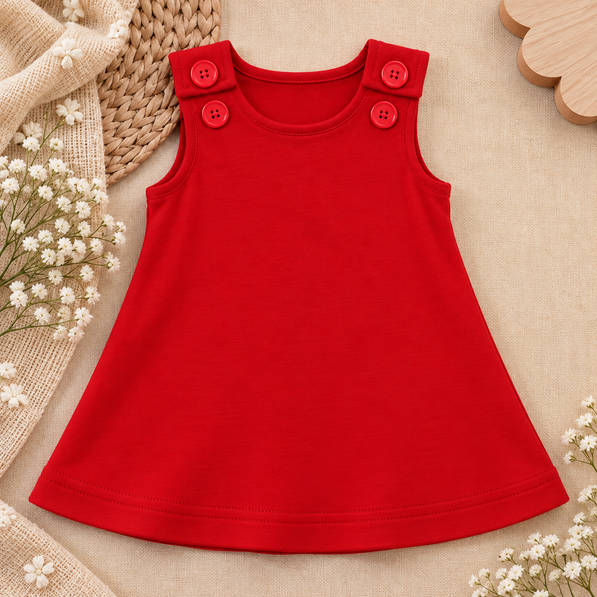 Girls Overall Dress - NEW COLORS ADDED