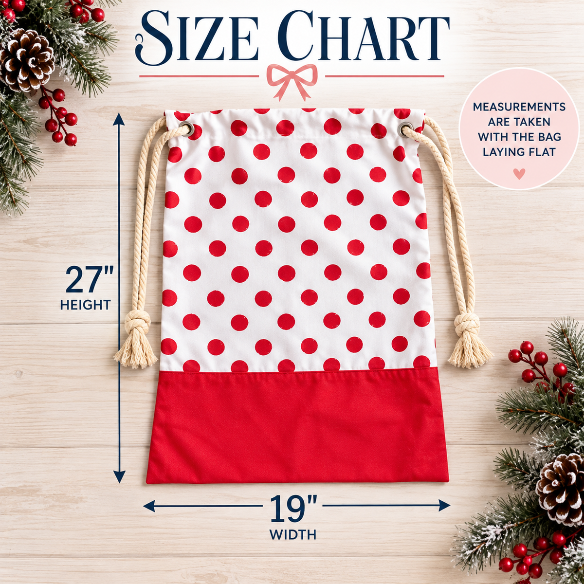 Christmas Santa Sack
