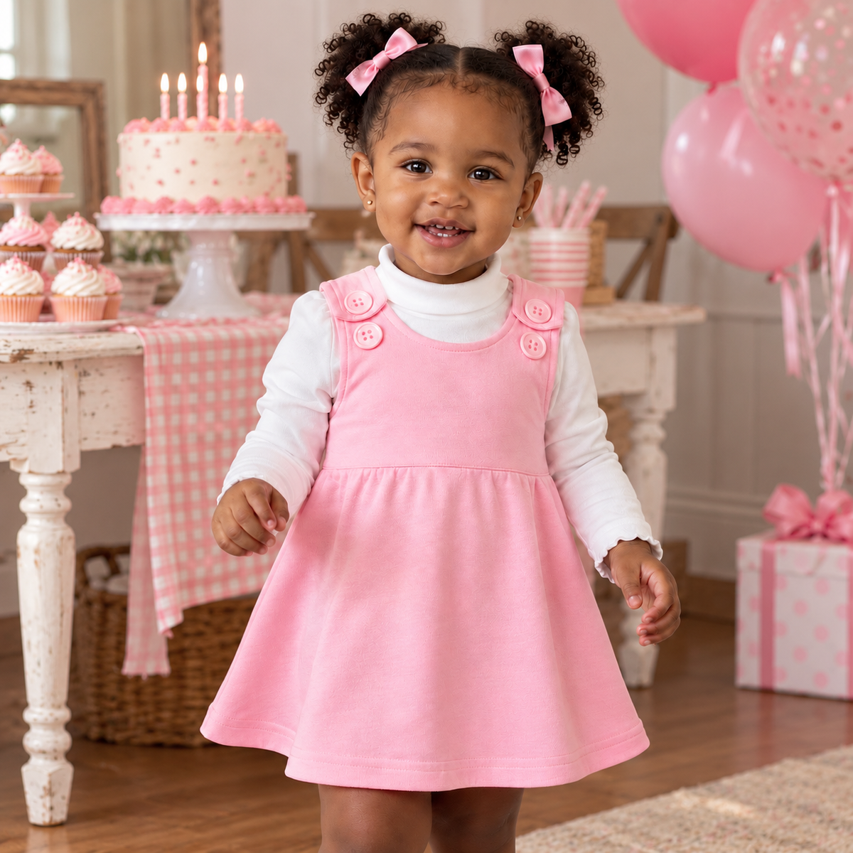 Girls Overall Dress - NEW COLORS ADDED