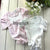 Imperfect Baby Girl Ruffle Collar Footie