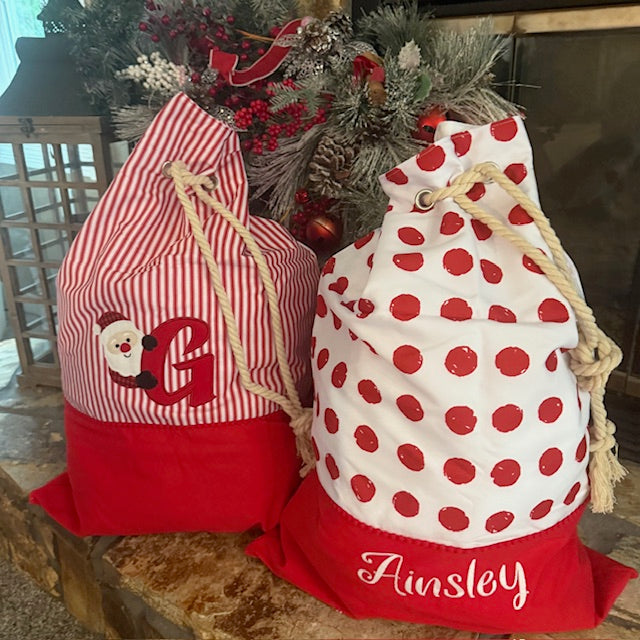 Christmas Santa Sack - Little Blanks