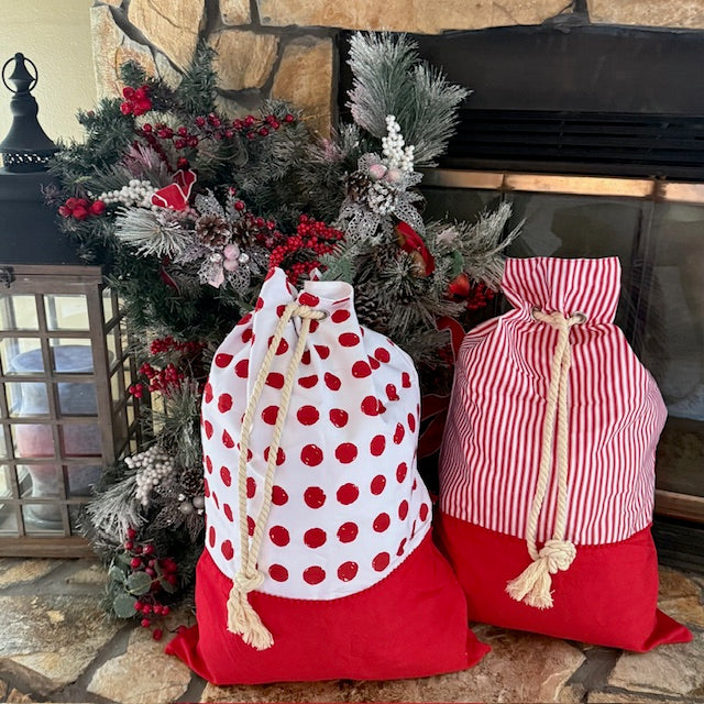 Christmas Santa Sack - Little Blanks