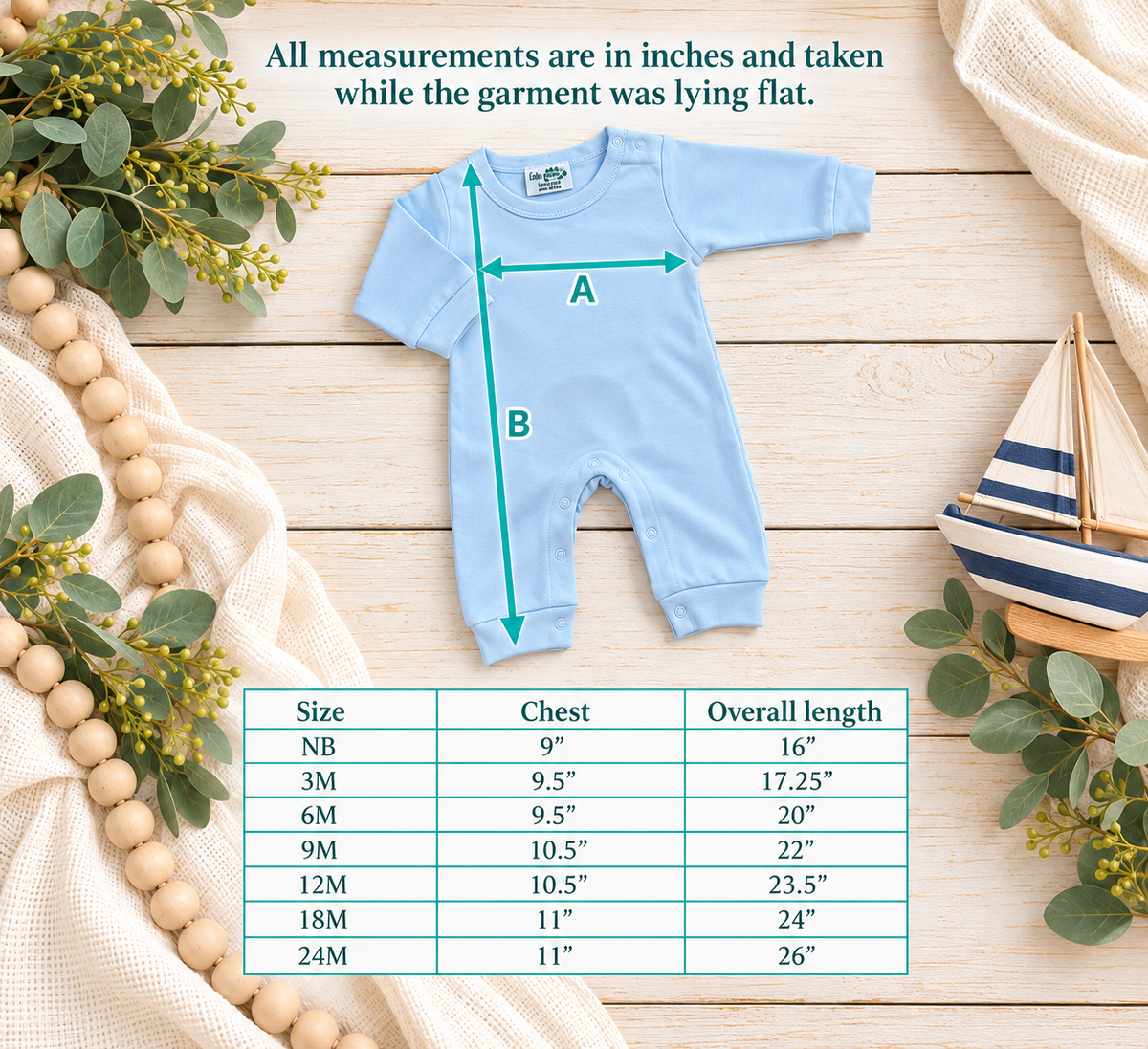 Baby Boy Long Sleeve ROMPER Solids &amp; Stripes