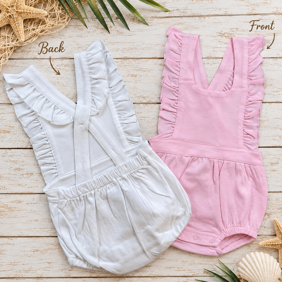 Girls Bubble Romper