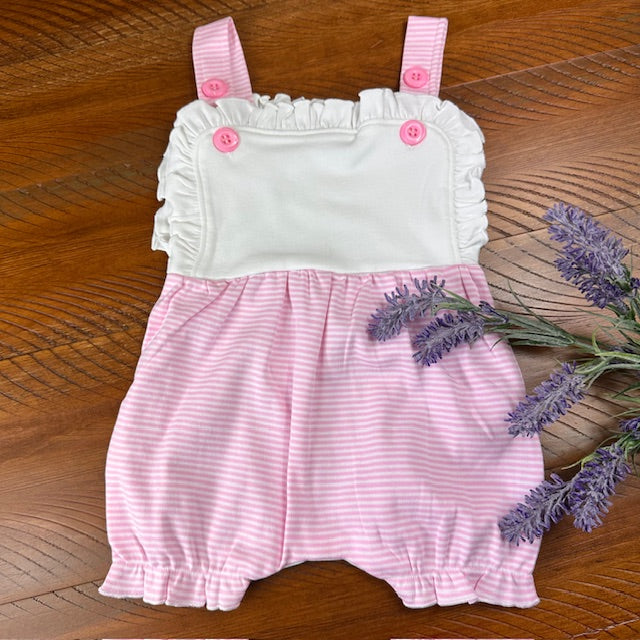 Girls Ruffle Legged Bubble Romper- NEW STYLE OPTIONS!! - Little Blanks