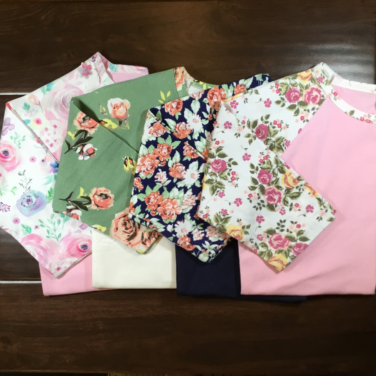 Mom matching - Women&#39;s Raglan Shirt - Little Blanks, LLC