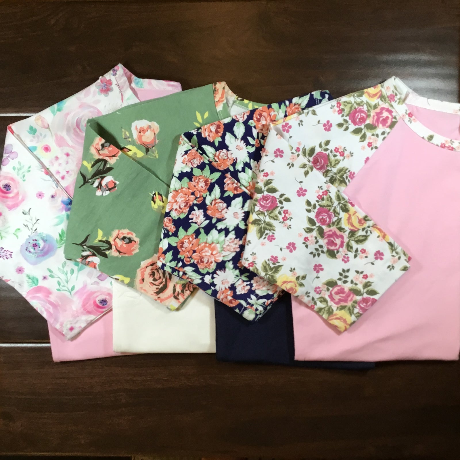 Mom matching - Women's Raglan Shirt - Little Blanks, LLC