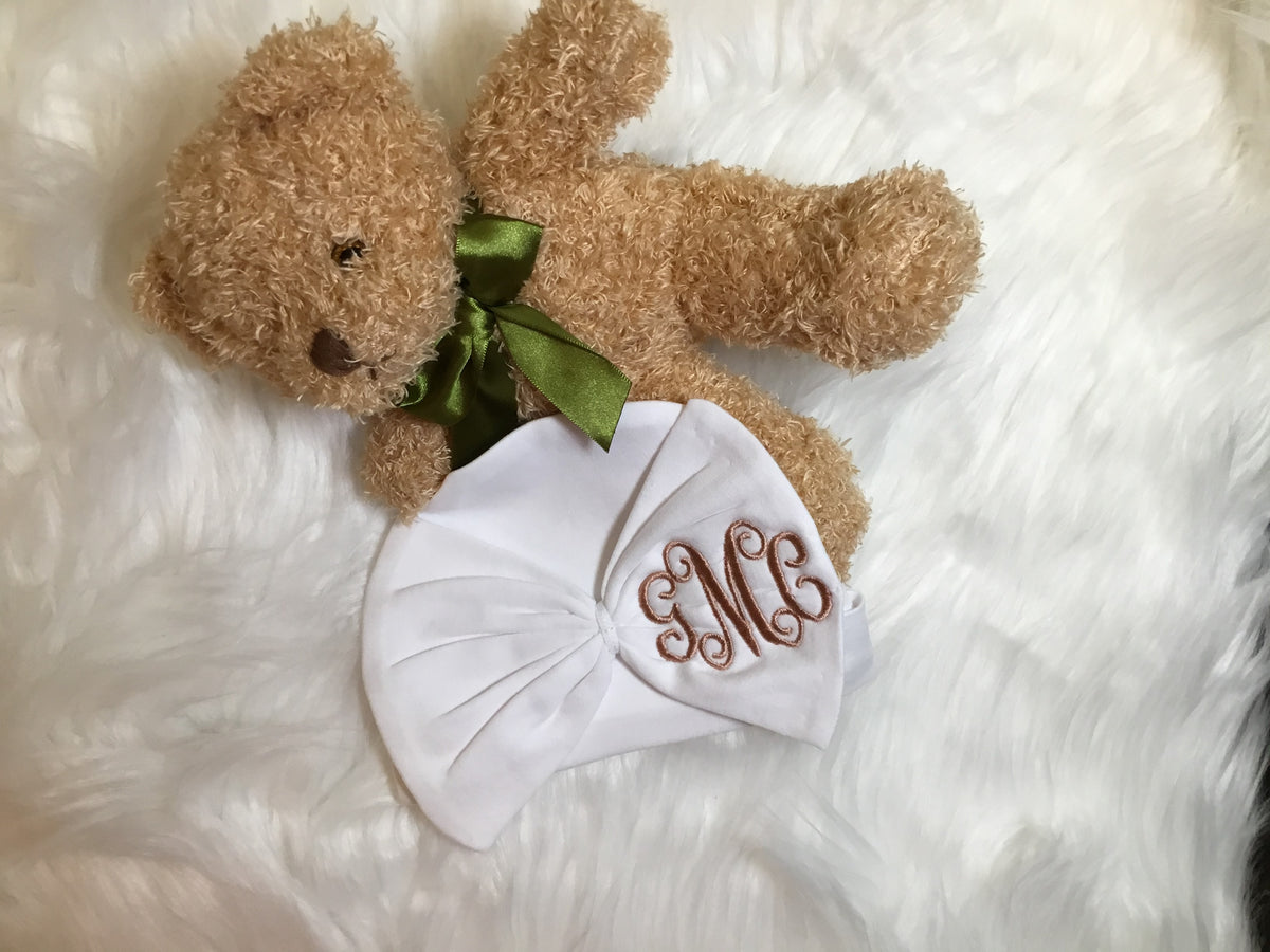 Big Bow Beanie Hats - Little Blanks, LLC