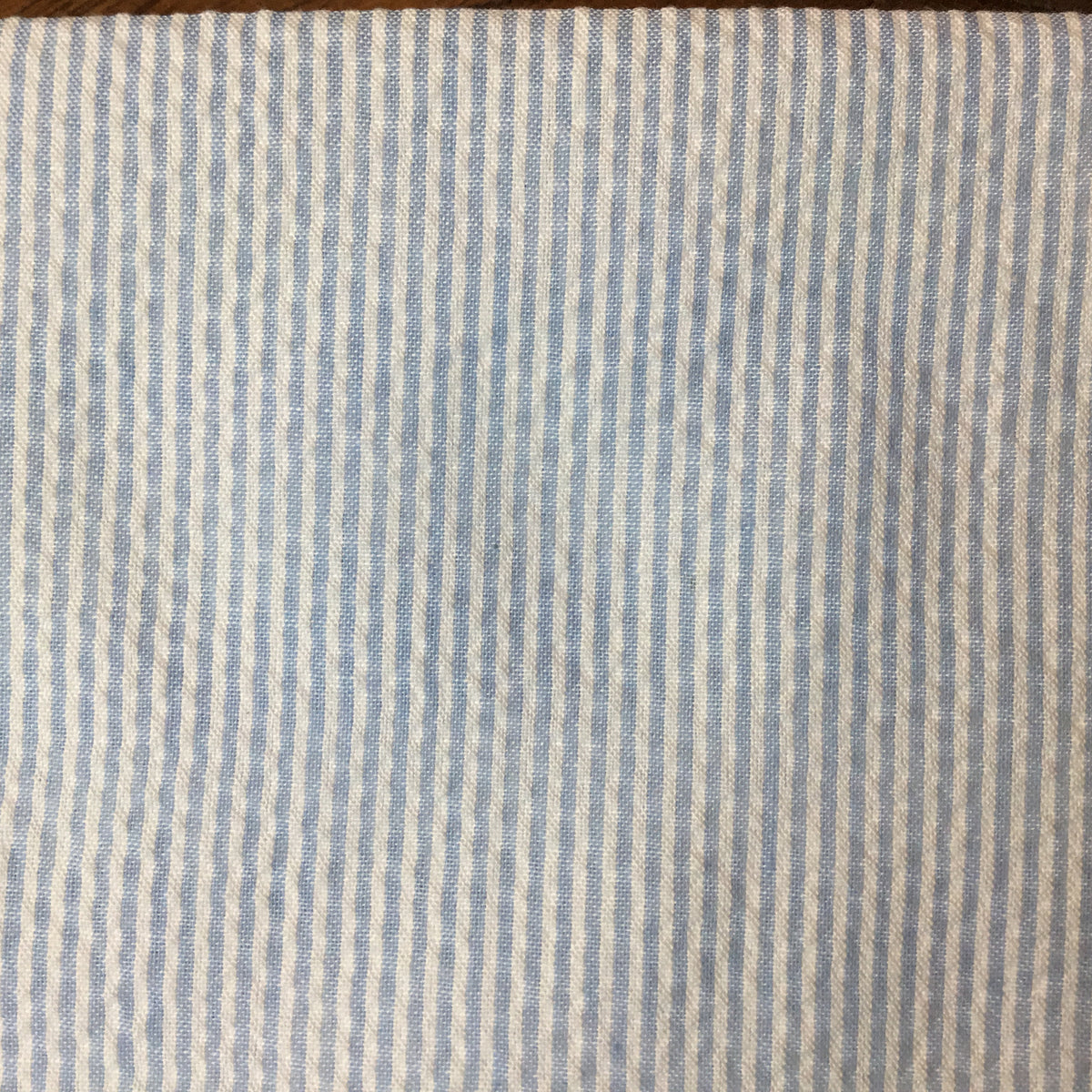 Little Prints Seersucker Fat Quarters  Gingham &amp; Stripe - Little Blanks