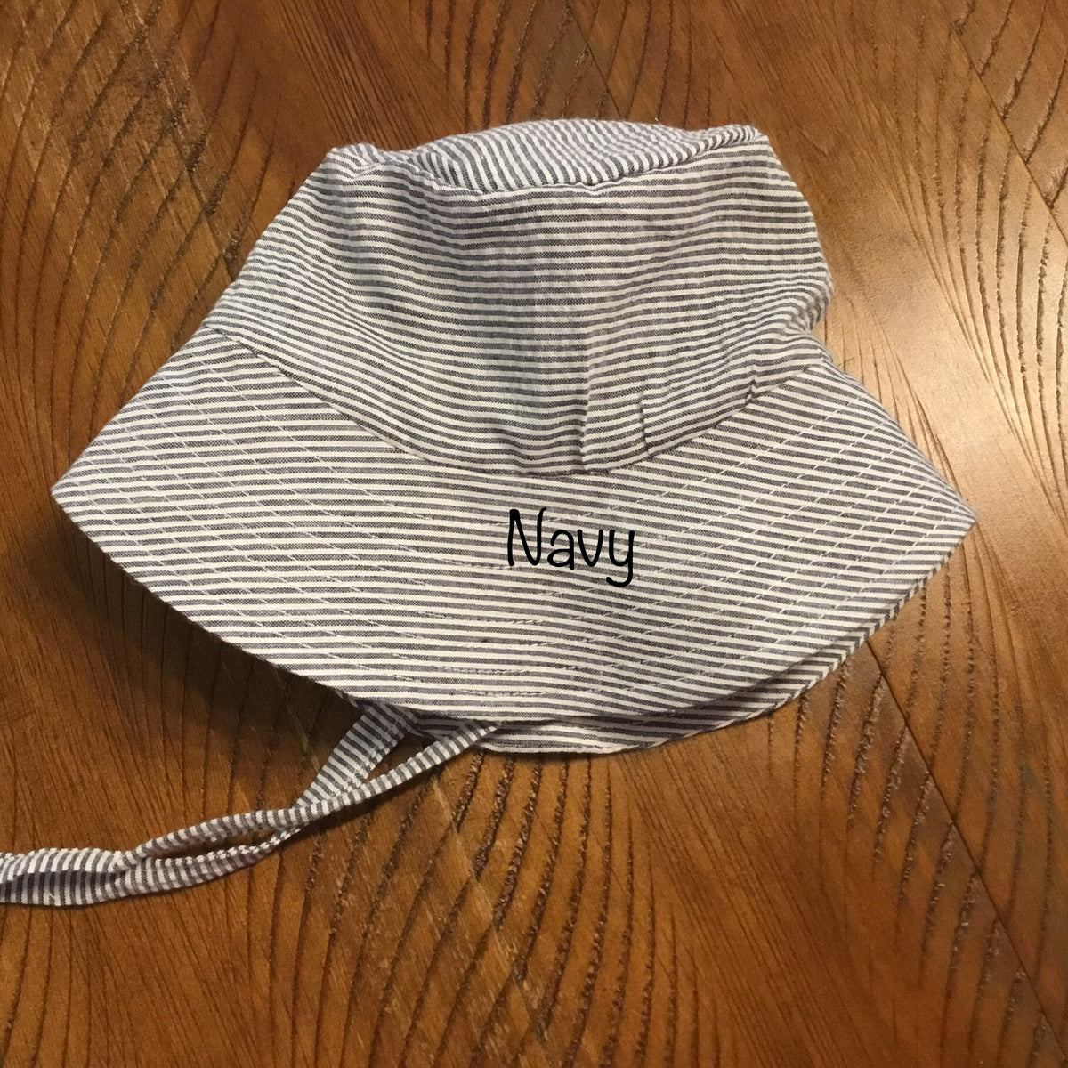 Seersucker Bucket Sun Hats - New Arrivals - Little Blanks