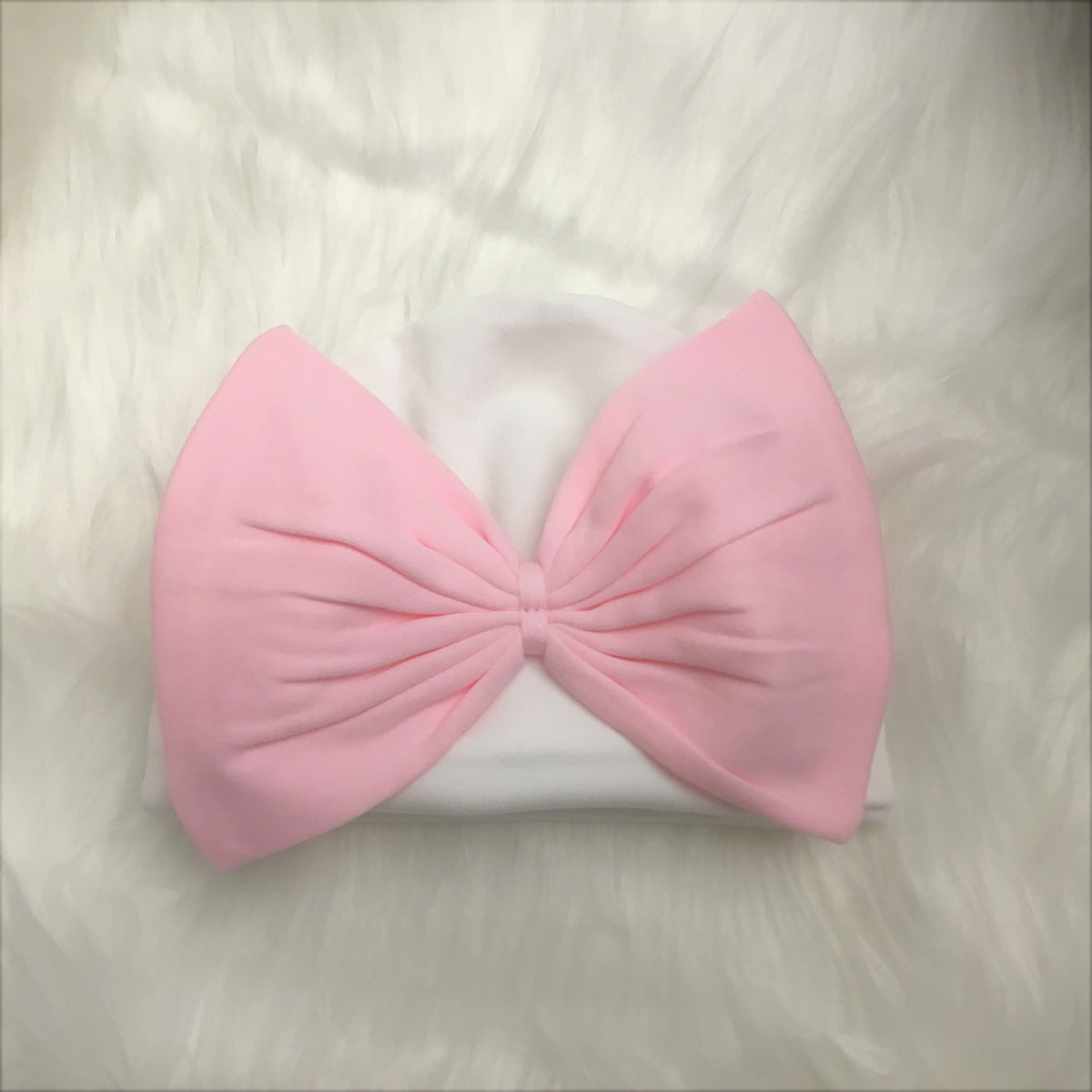 Big Bow Beanie Hats - Little Blanks, LLC