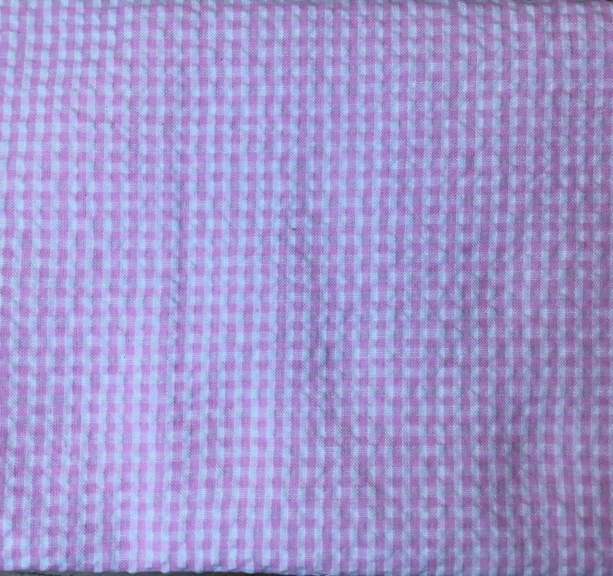 Little Prints Seersucker Fat Quarters  Gingham &amp; Stripe - Little Blanks