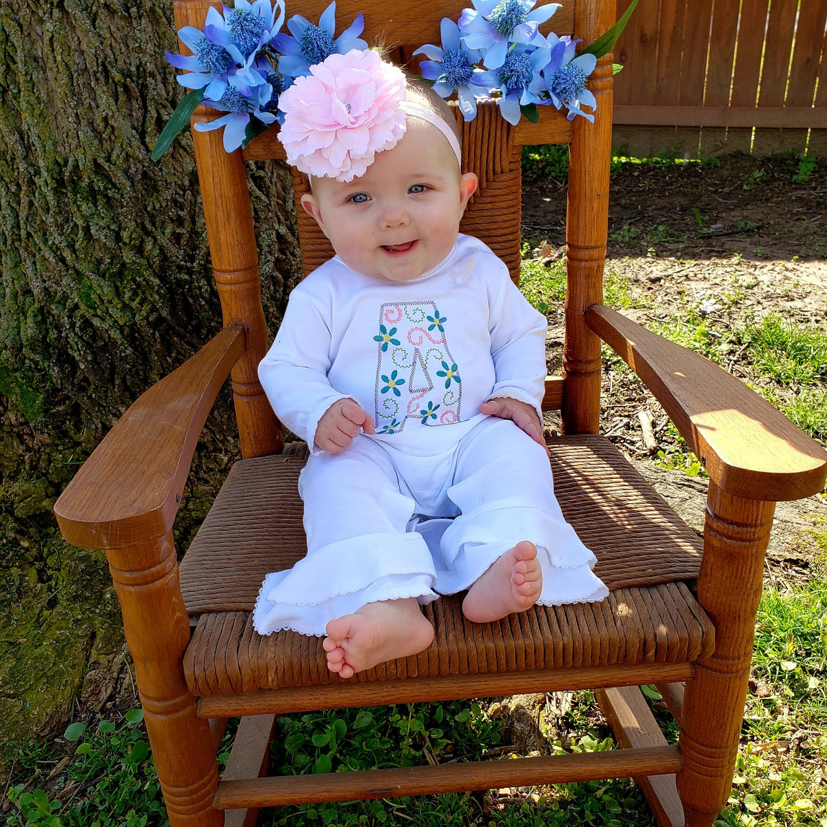 Baby Girl Sleeved Romper - Little Blanks, LLC