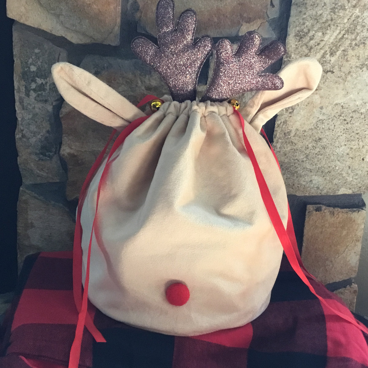 Rudolph Gift Bag - Little Blanks