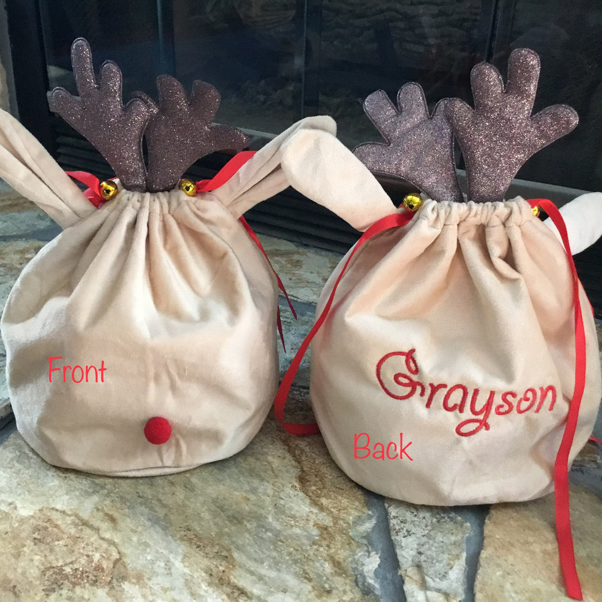 Rudolph Gift Bag - Little Blanks