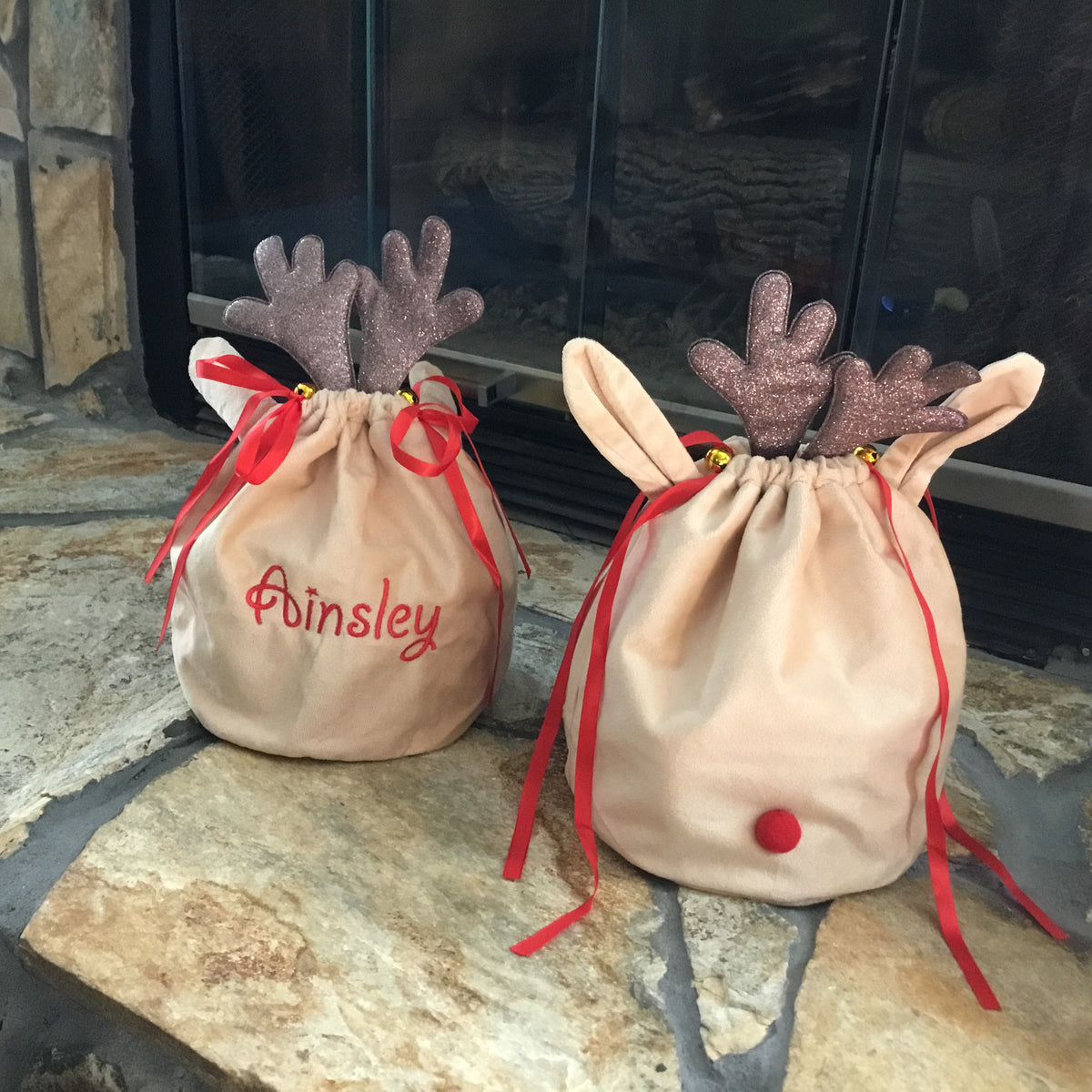 Rudolph Gift Bag - Little Blanks