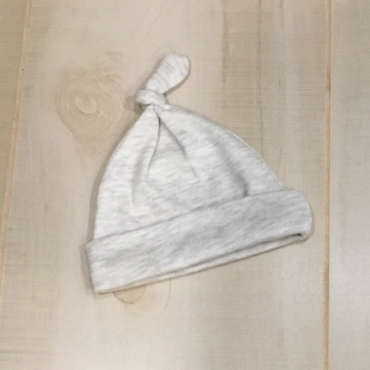 Solid Color Knotted Beanie Hats - Unisex - Little Blanks, LLC