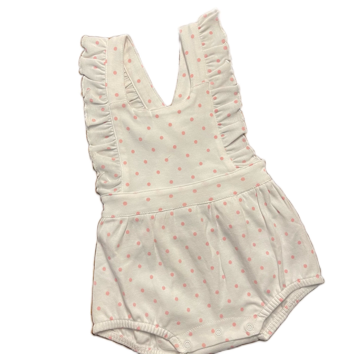 Girls Bubble Romper - Little Blanks