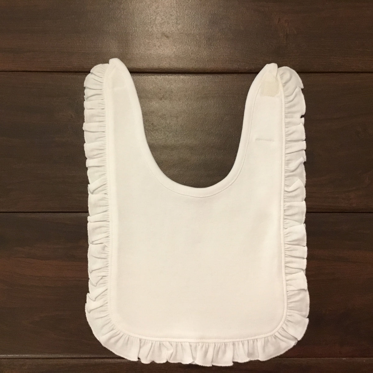 Girls Ruffle Bibs - EACH - Little Blanks, LLC